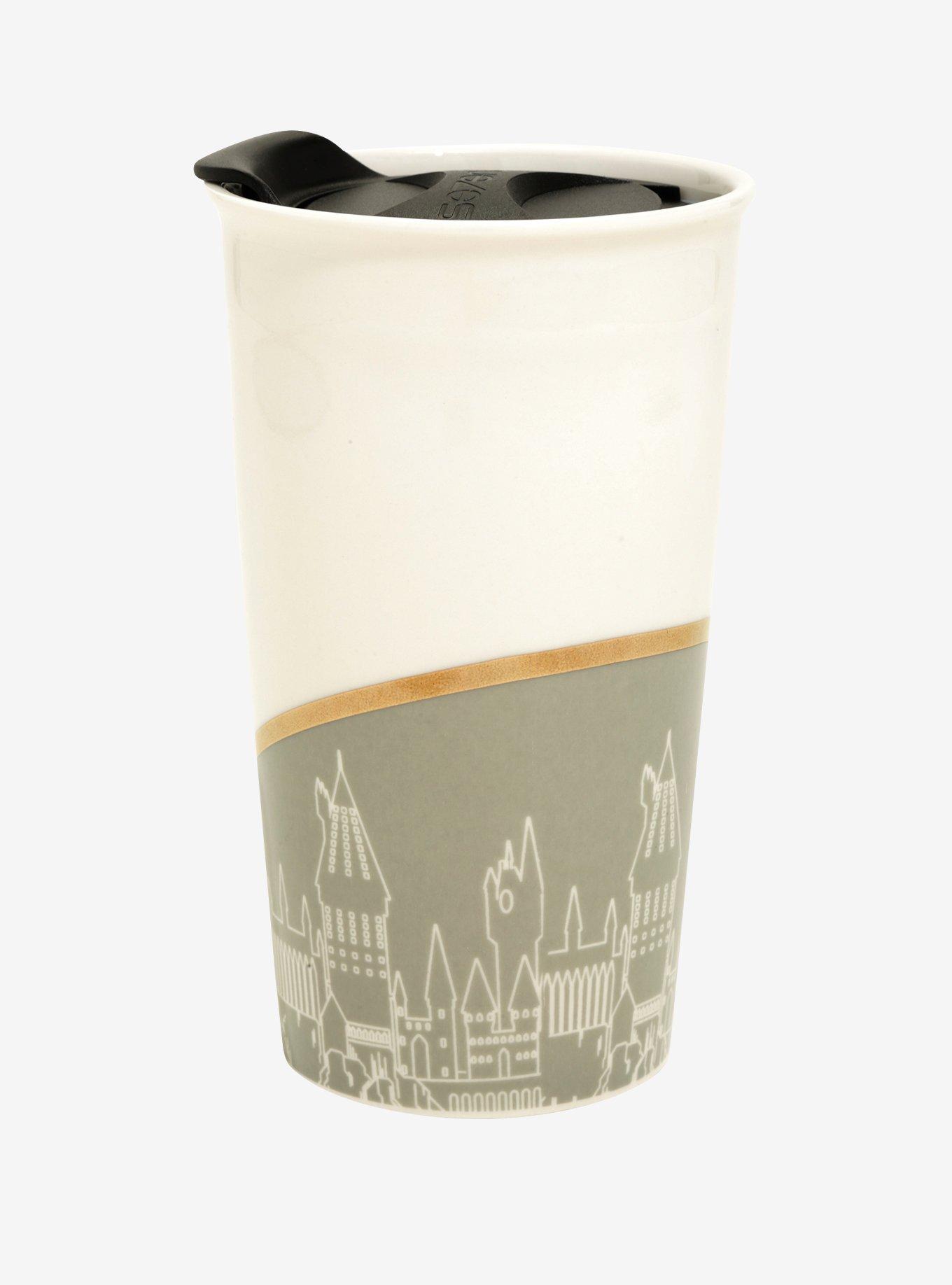 Harry Potter Hogwarts Gold Travel Tumbler, , hi-res
