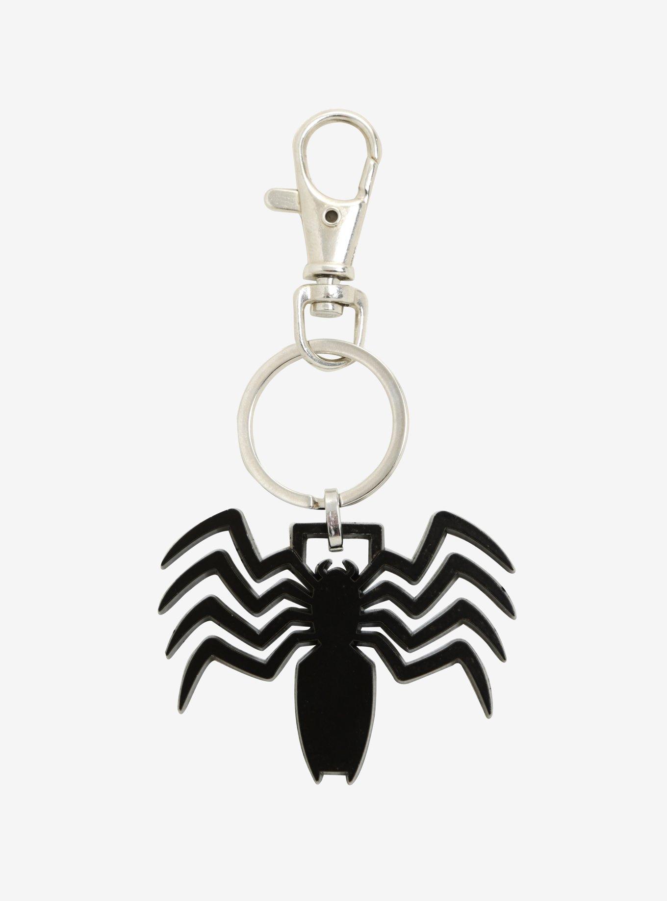 Marvel Spider-Man Venom Logo Key Chain, , hi-res