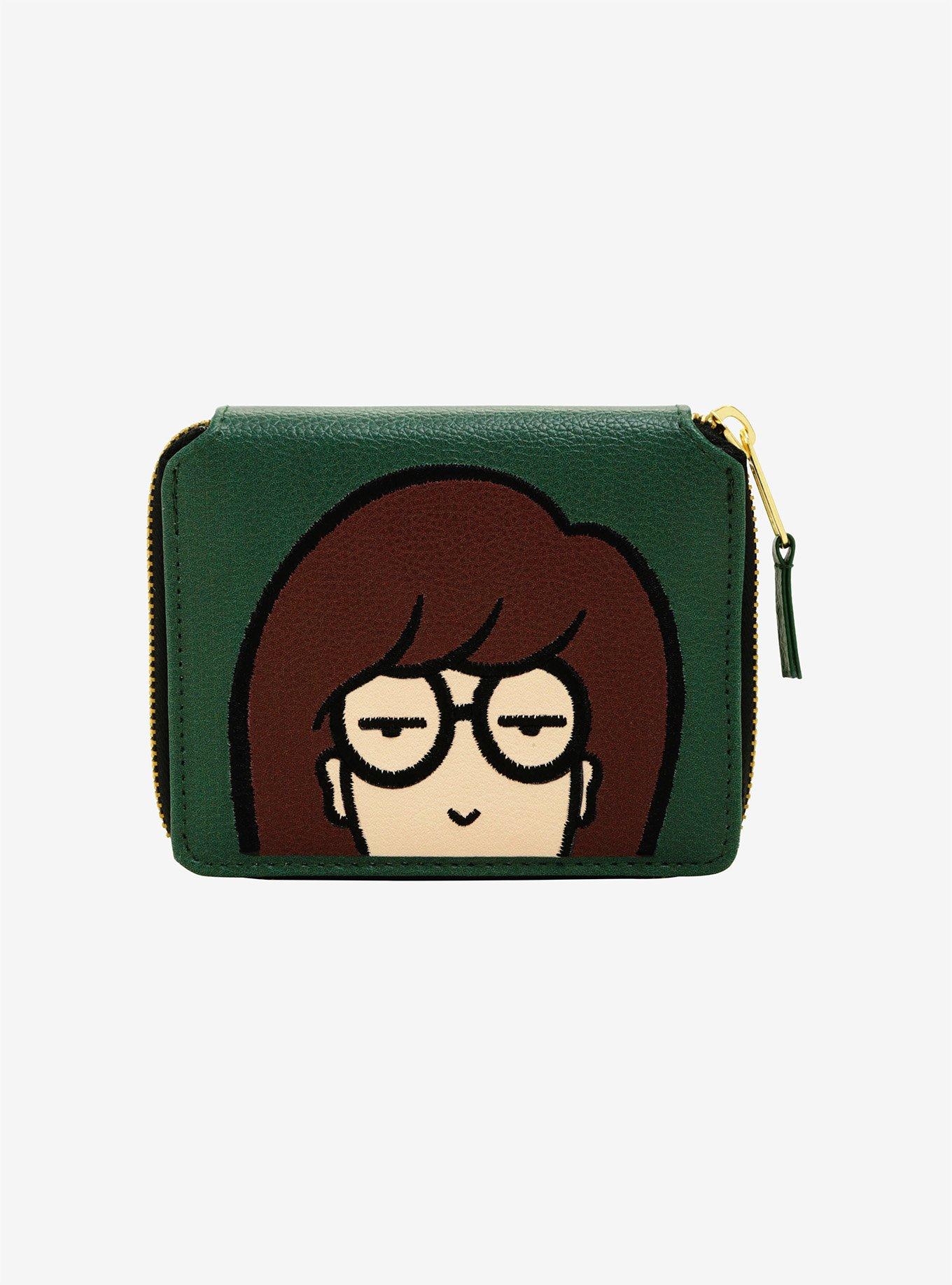 Daria Half-Zip Wallet - BoxLunch Exclusive, , hi-res