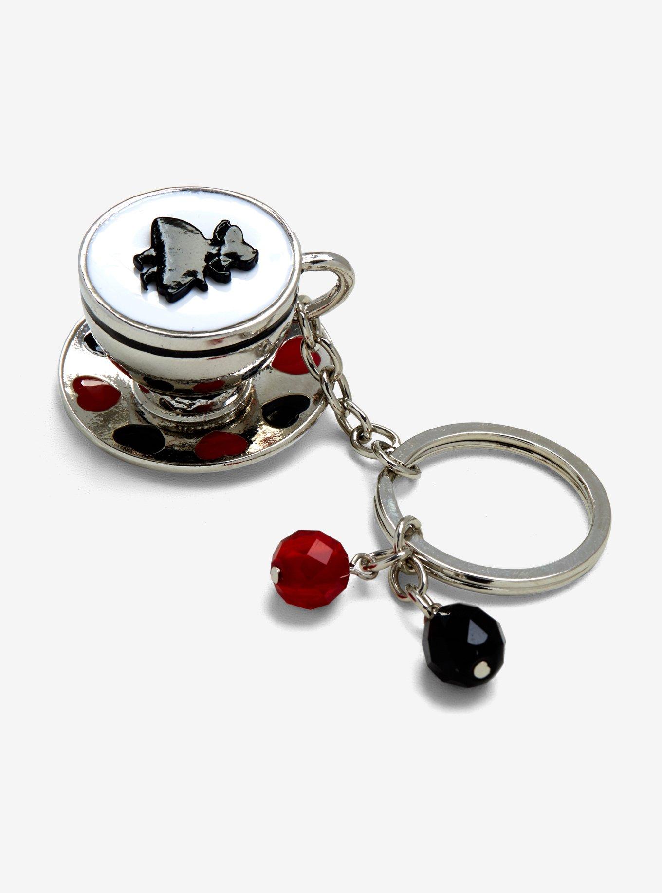 Disney Alice In Wonderland Teacup Key Chain, , hi-res