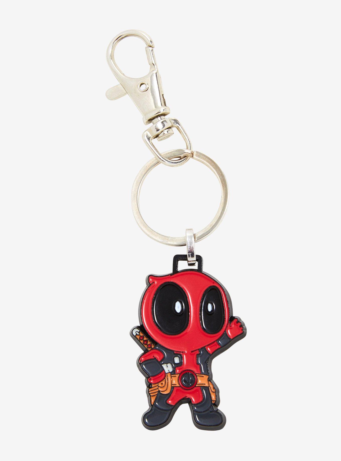 Marvel Deadpool Chibi Key Chain, , hi-res