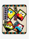 Sesame Street Japanese Throw Blanket - BoxLunch Exclusive, , hi-res