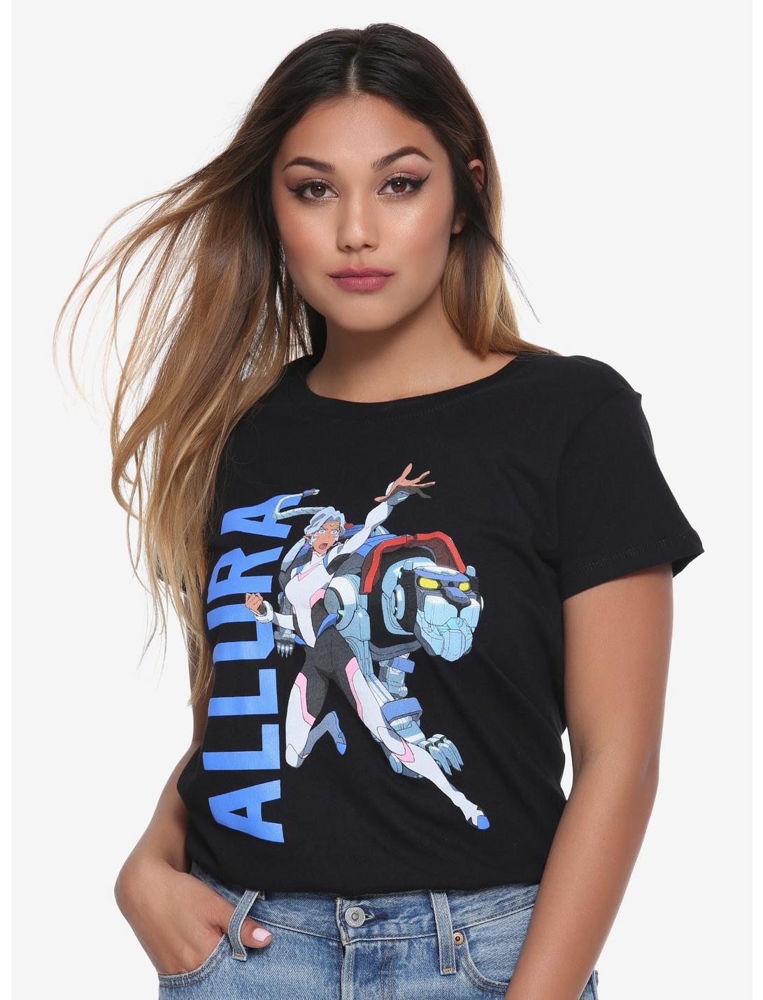 Voltron: Legendary Defender Princess Allura Blue Lion T-Shirt, BLACK, hi-res