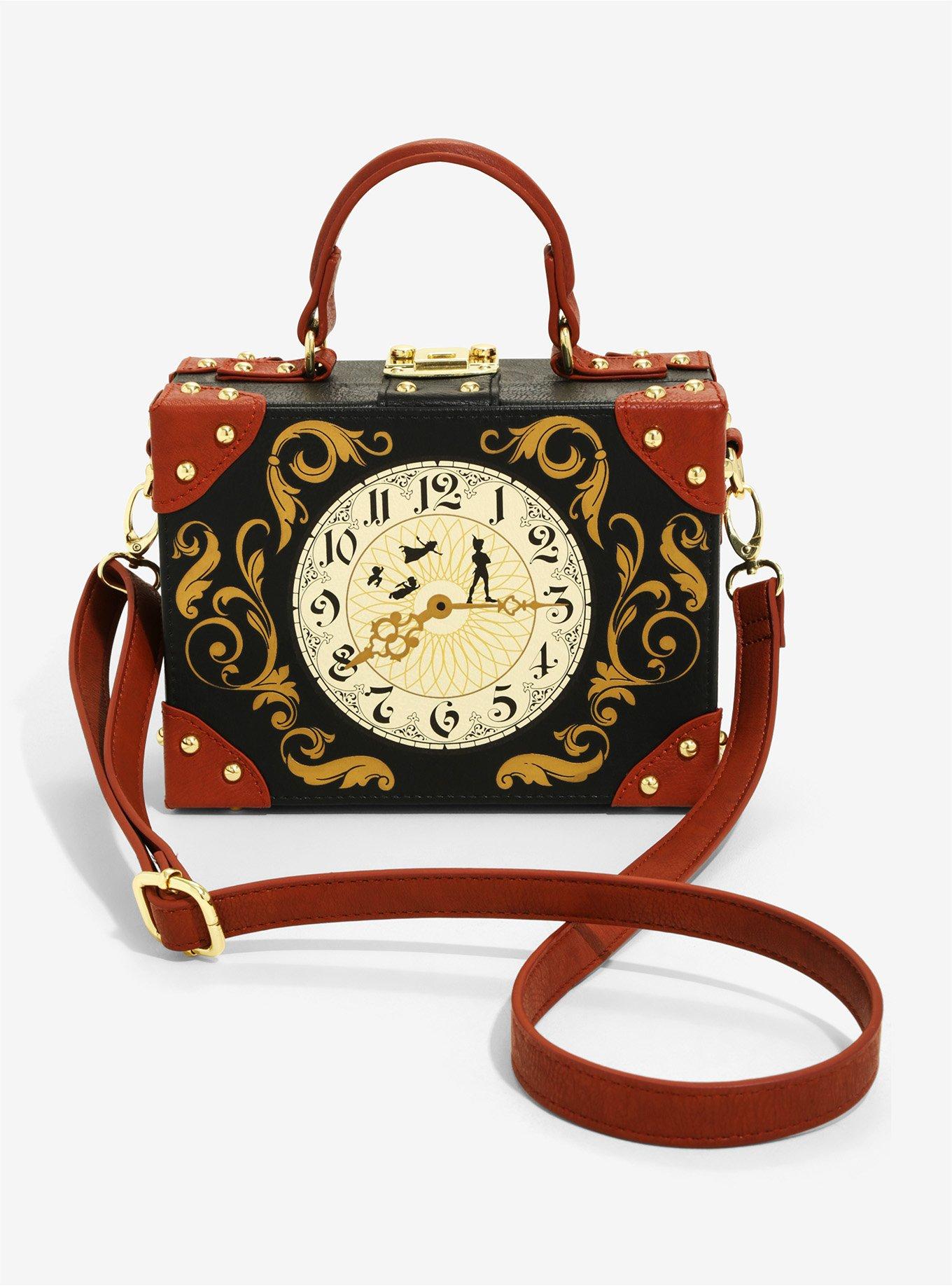 Loungefly Peter Pan Clock Glow in the Dark Crossbody Bag – Twin Treats