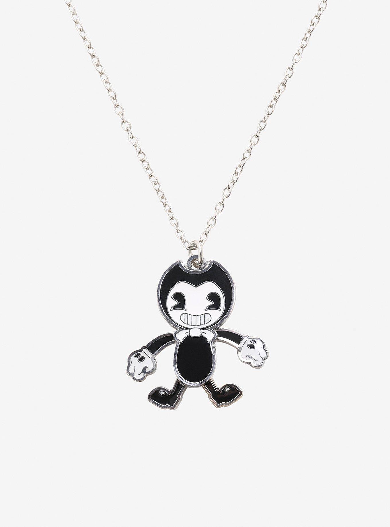 Bendy And The Ink Machine Articulated Body Charm Chain Necklace, , hi-res