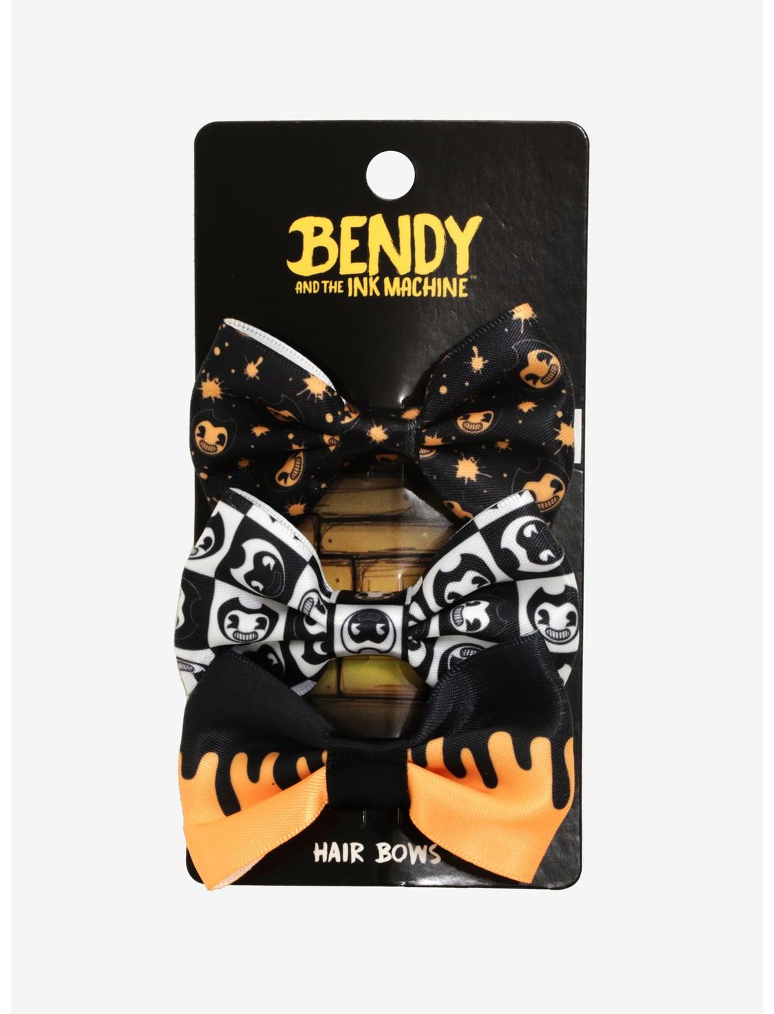 Bendy And The Ink Machine Hair Bow Set, , hi-res