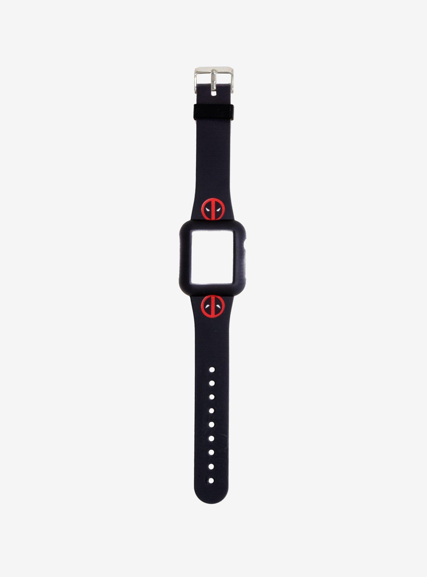 Marvel Deadpool Silicone 42mm Smart Watch Case - BoxLunch Exclusive ...