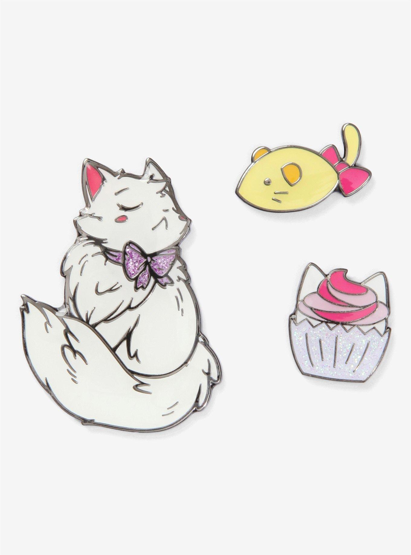 Lumi Sophy Cat Enamel Pin Set | BoxLunch
