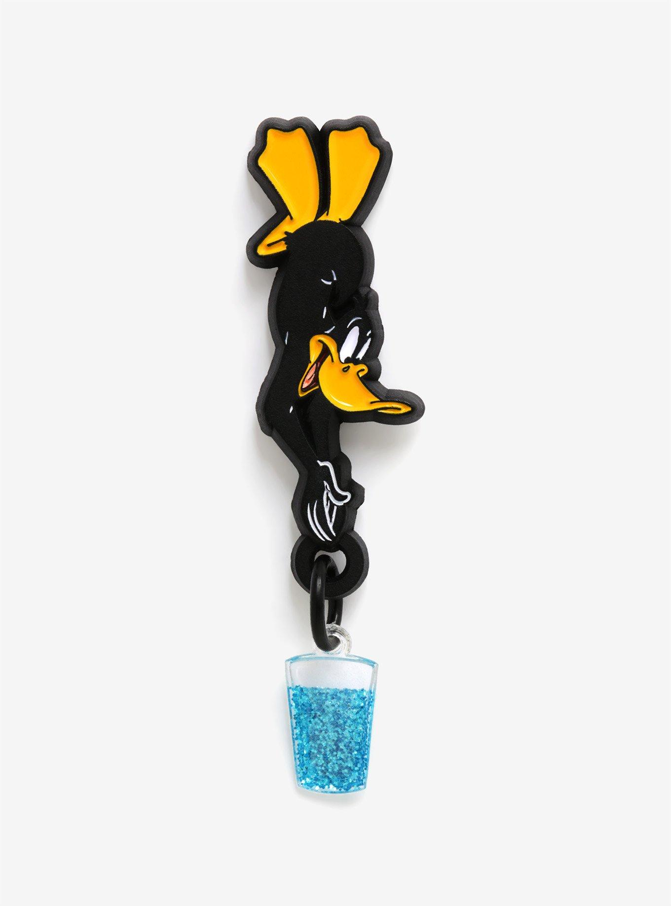 Looney Tunes Daffy Duck Diving Enamel Pin, , hi-res
