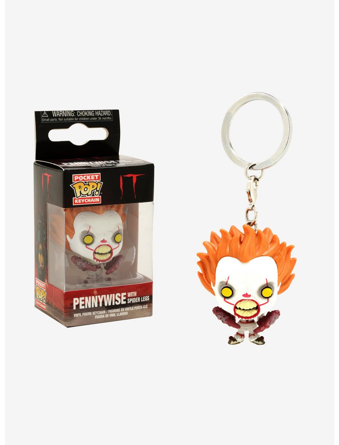Funko It Pocket Pop! Pennywise With Spider Legs Key Chain, , hi-res