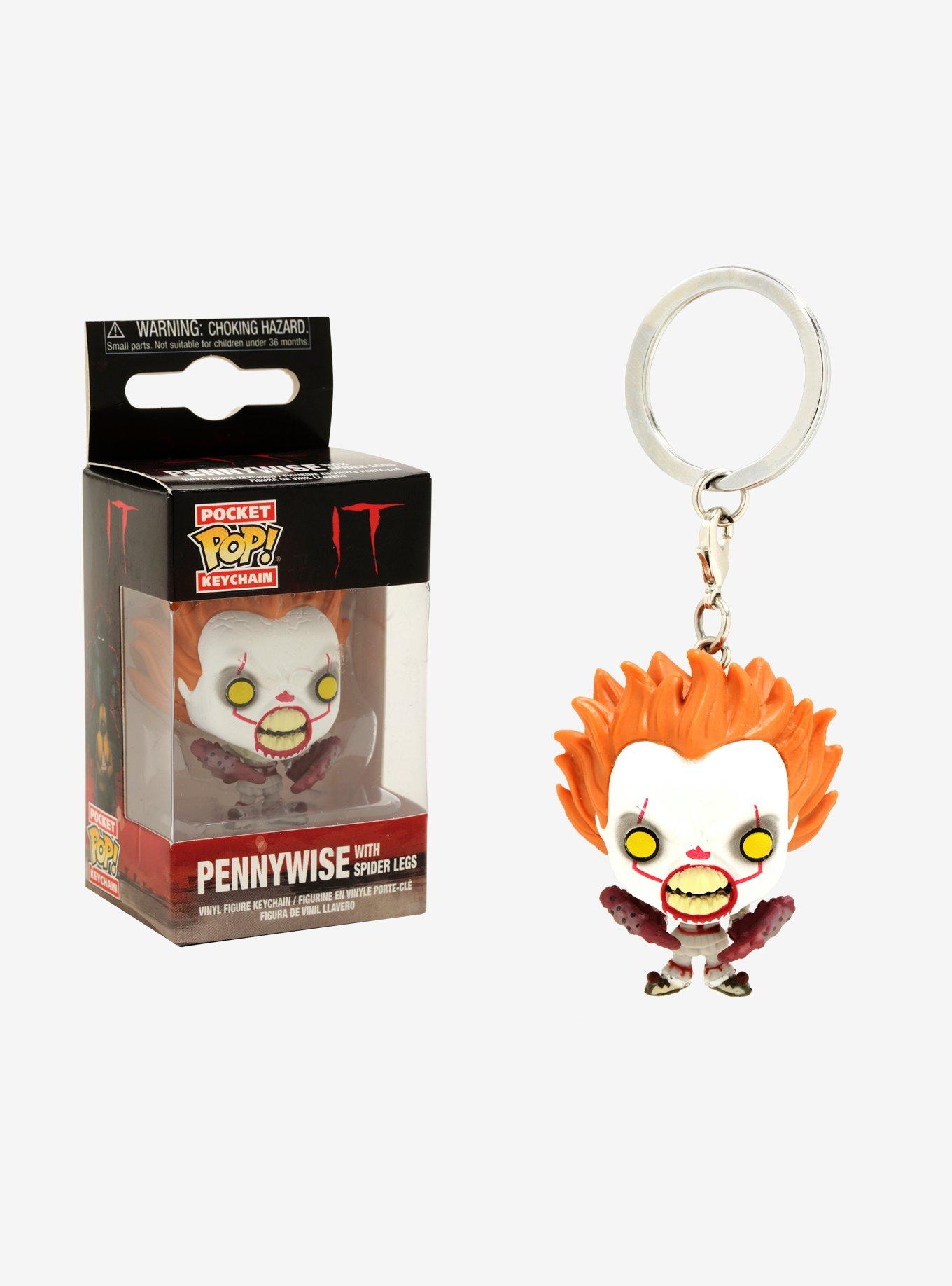 Funko It Pocket Pop! Pennywise With Spider Legs Key Chain, , hi-res