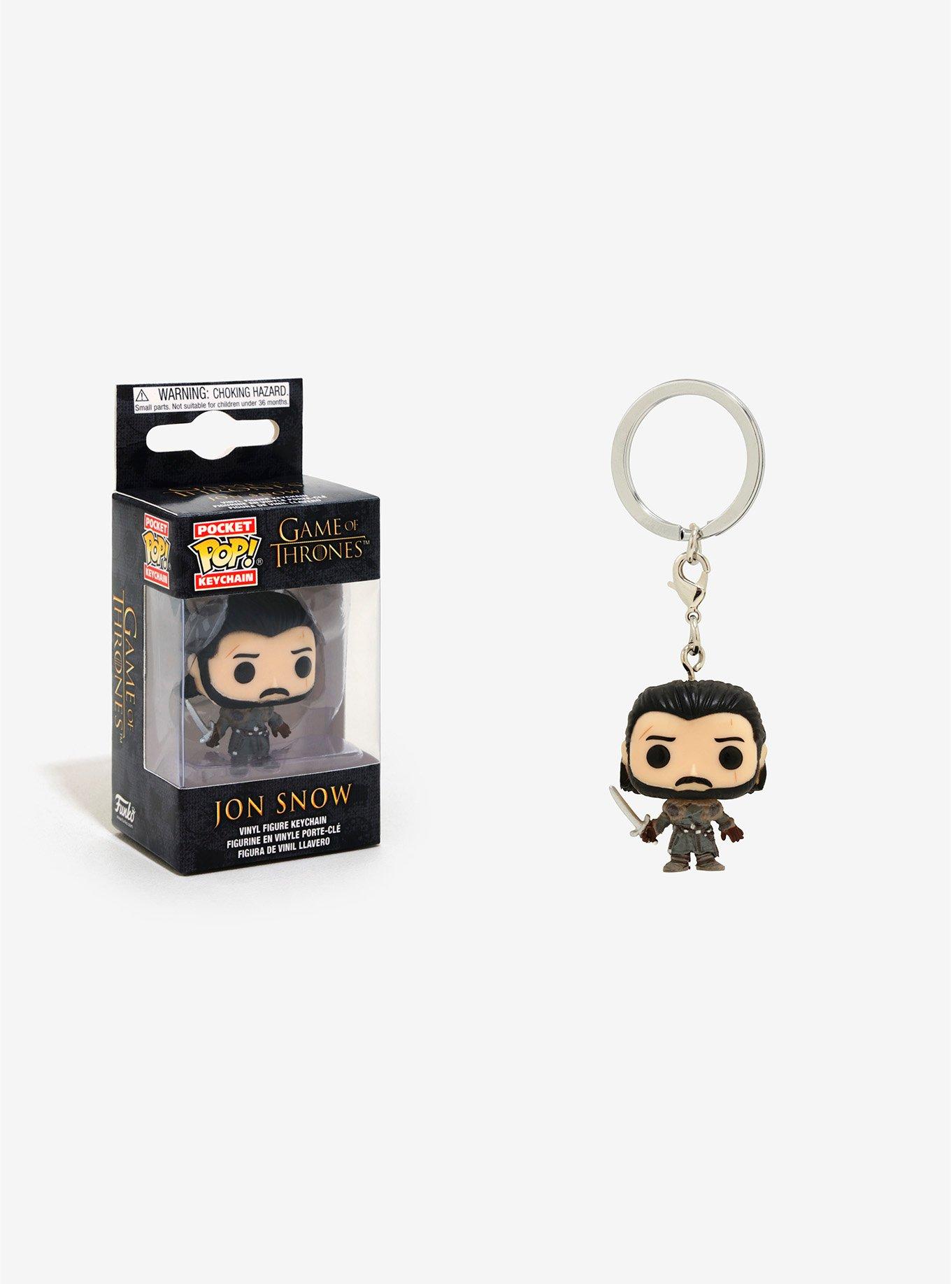 Jon store snow keyring