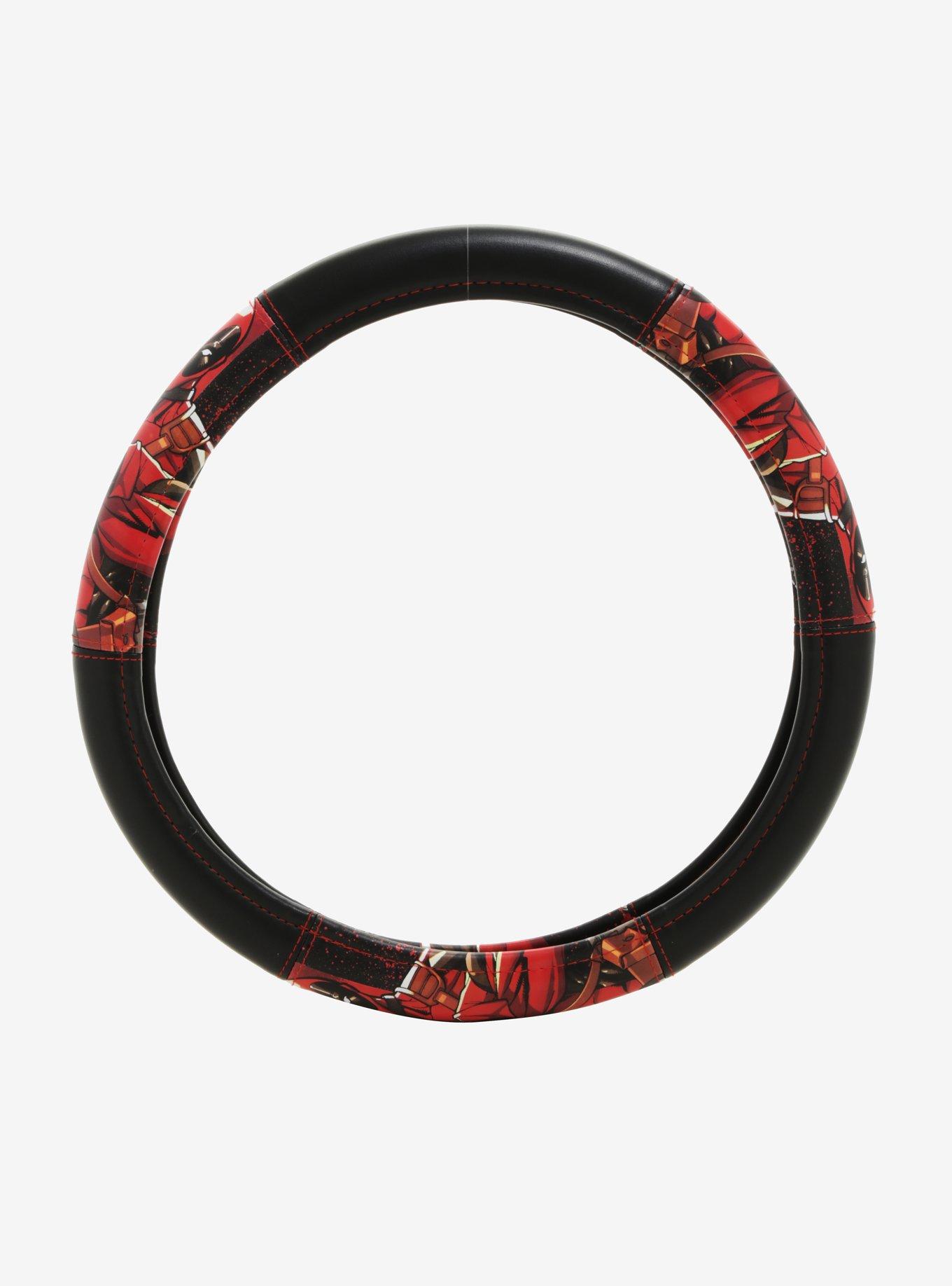 Marvel Deadpool Steering Wheel Cover, , hi-res