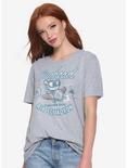 Cuphead Air Squadron Womens Tee - BoxLunch Exclusive, GREY, hi-res