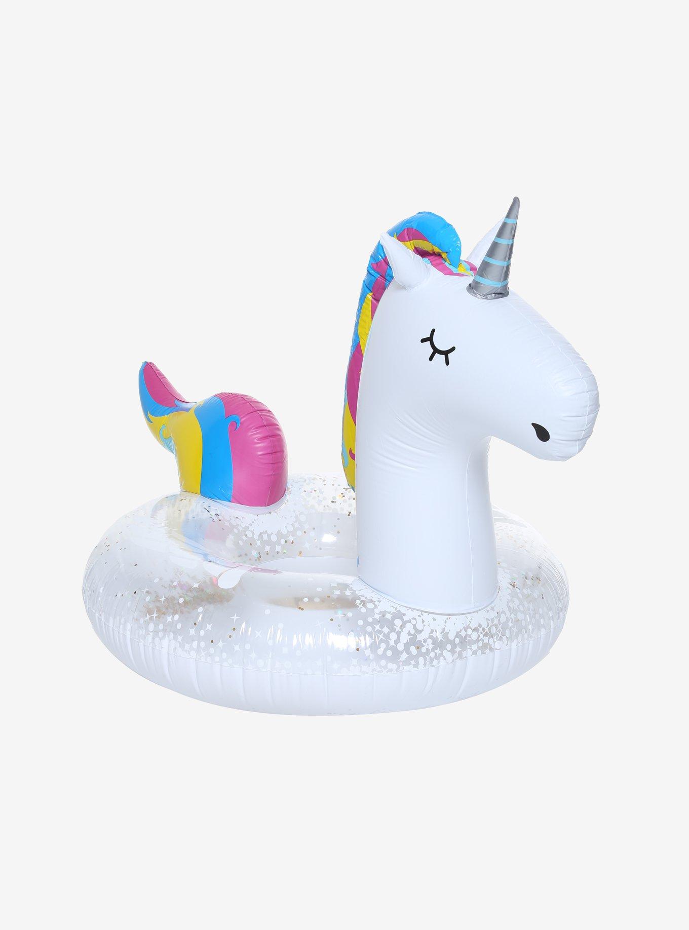 Giant Magical Unicorn Pool Float, , hi-res