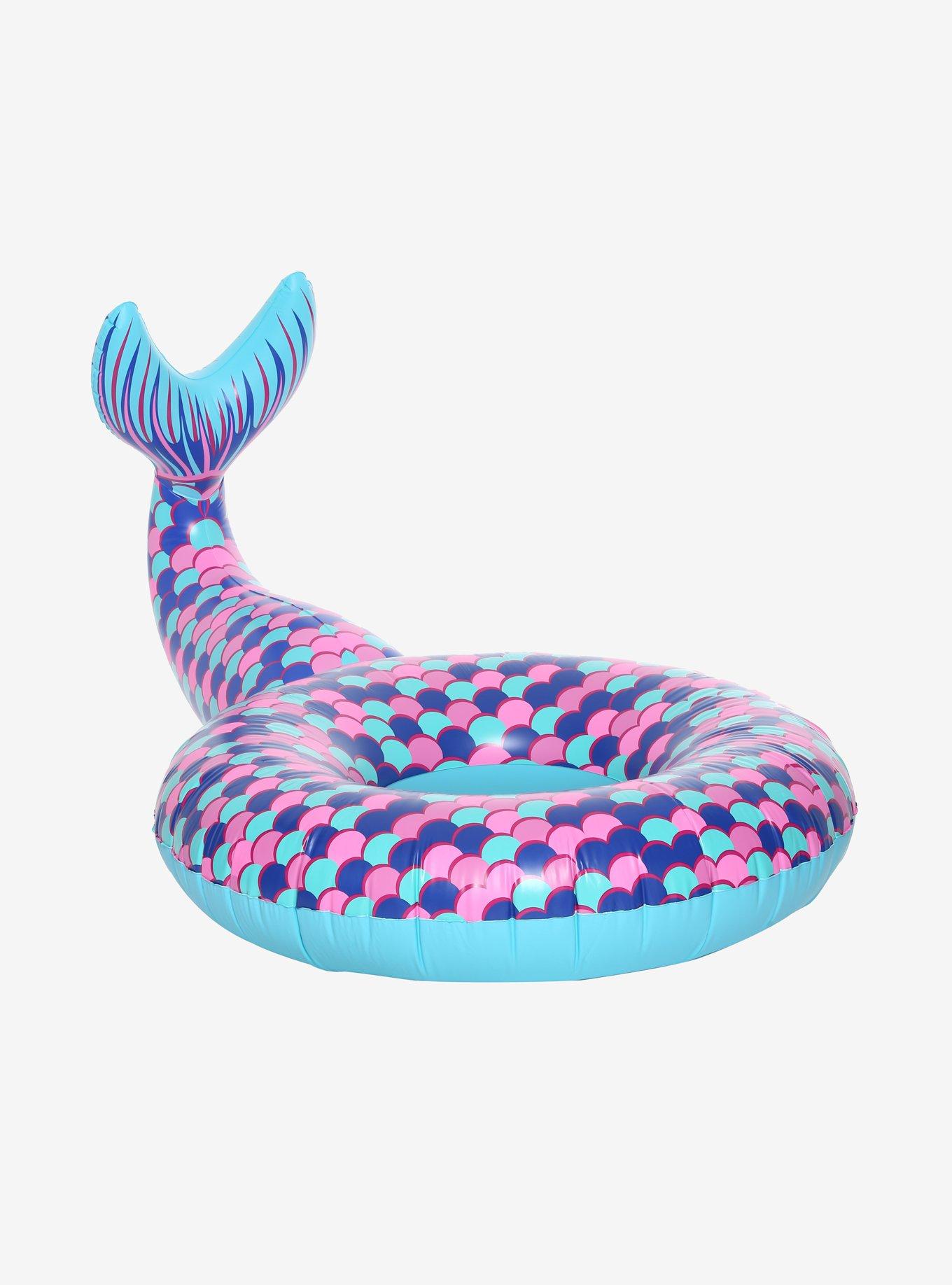 Giant Mermaid Tail Pool Float, , hi-res