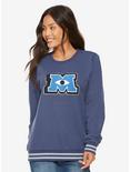 Disney Pixar Monsters University Chenille Womens Sweater - BoxLunch Exclusive, BLUE, hi-res