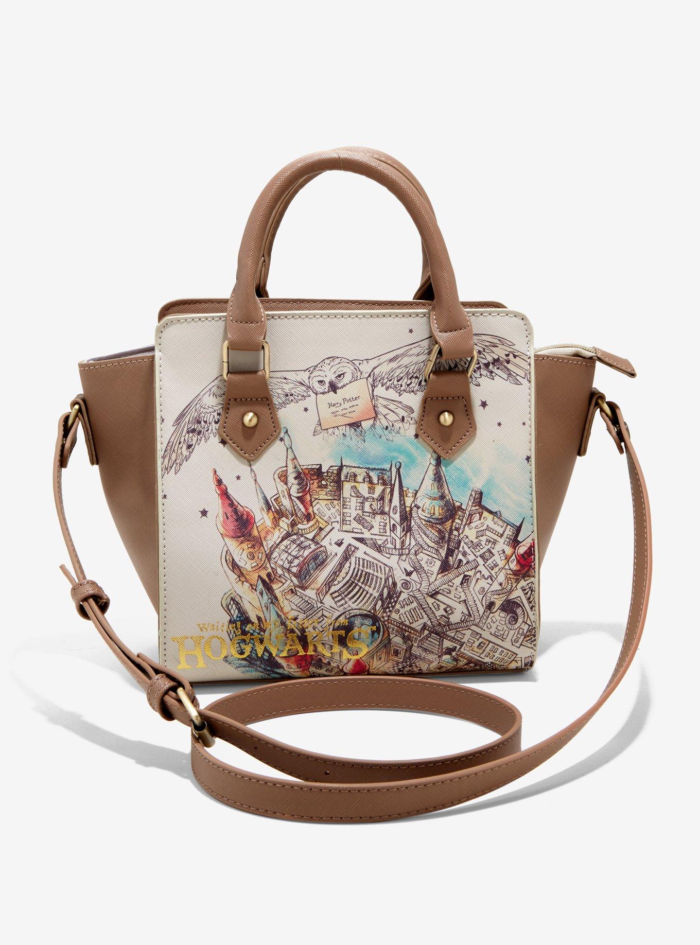 Harry potter 2024 hogwarts watercolor satchel