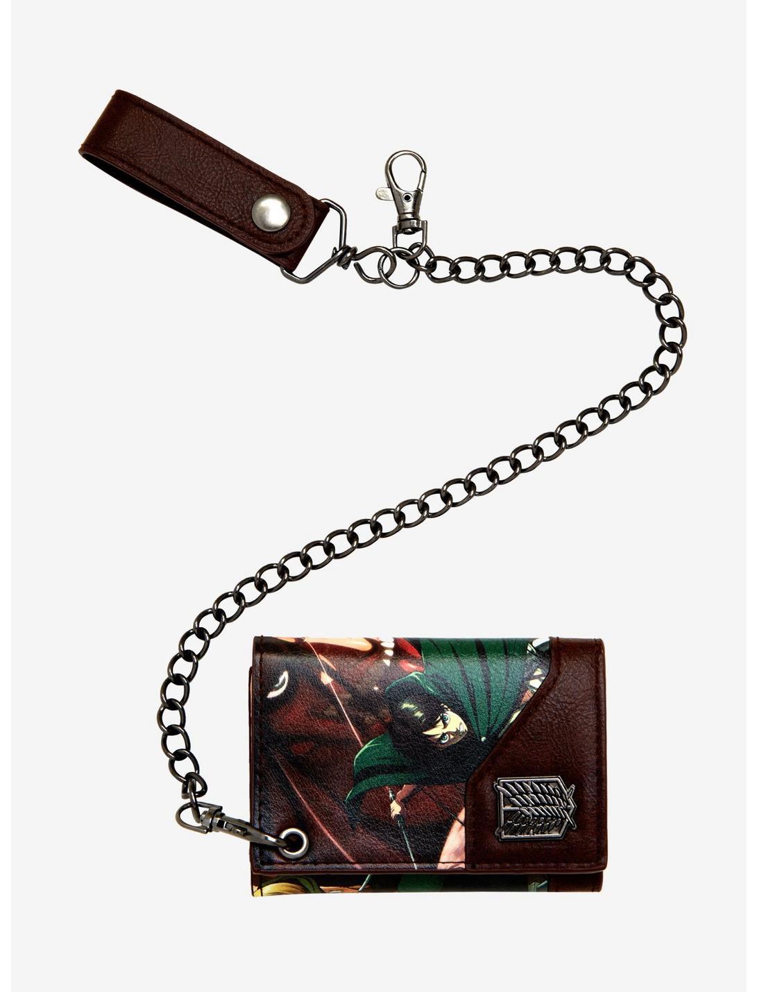 Attack On Titan Scouting Legion Chain Wallet, , hi-res