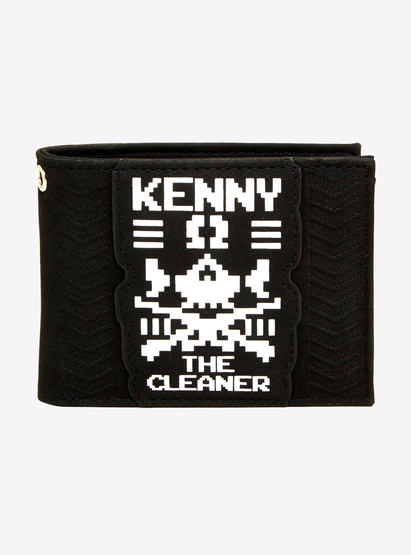 New Japan Pro-Wrestling Kenny The Cleaner Bi-Fold Wallet, , hi-res