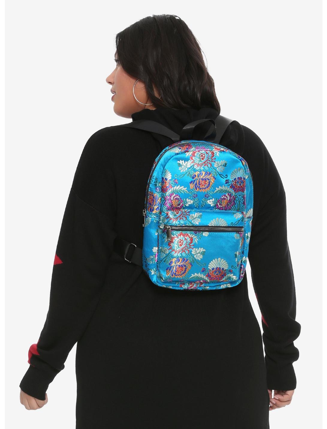 Chinese Style Floral Mini Backpack, , hi-res