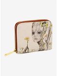 Loungefly Marvel Guardians Of The Galaxy Floral Groot Half Zip Wallet - BoxLunch Exclusive, , hi-res