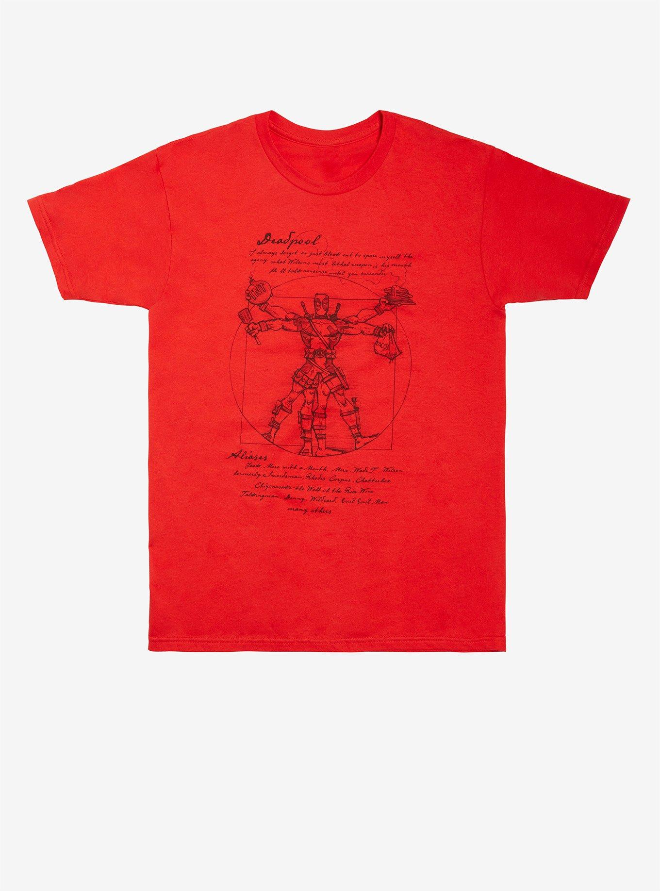 Deadpool t shop shirt hot topic