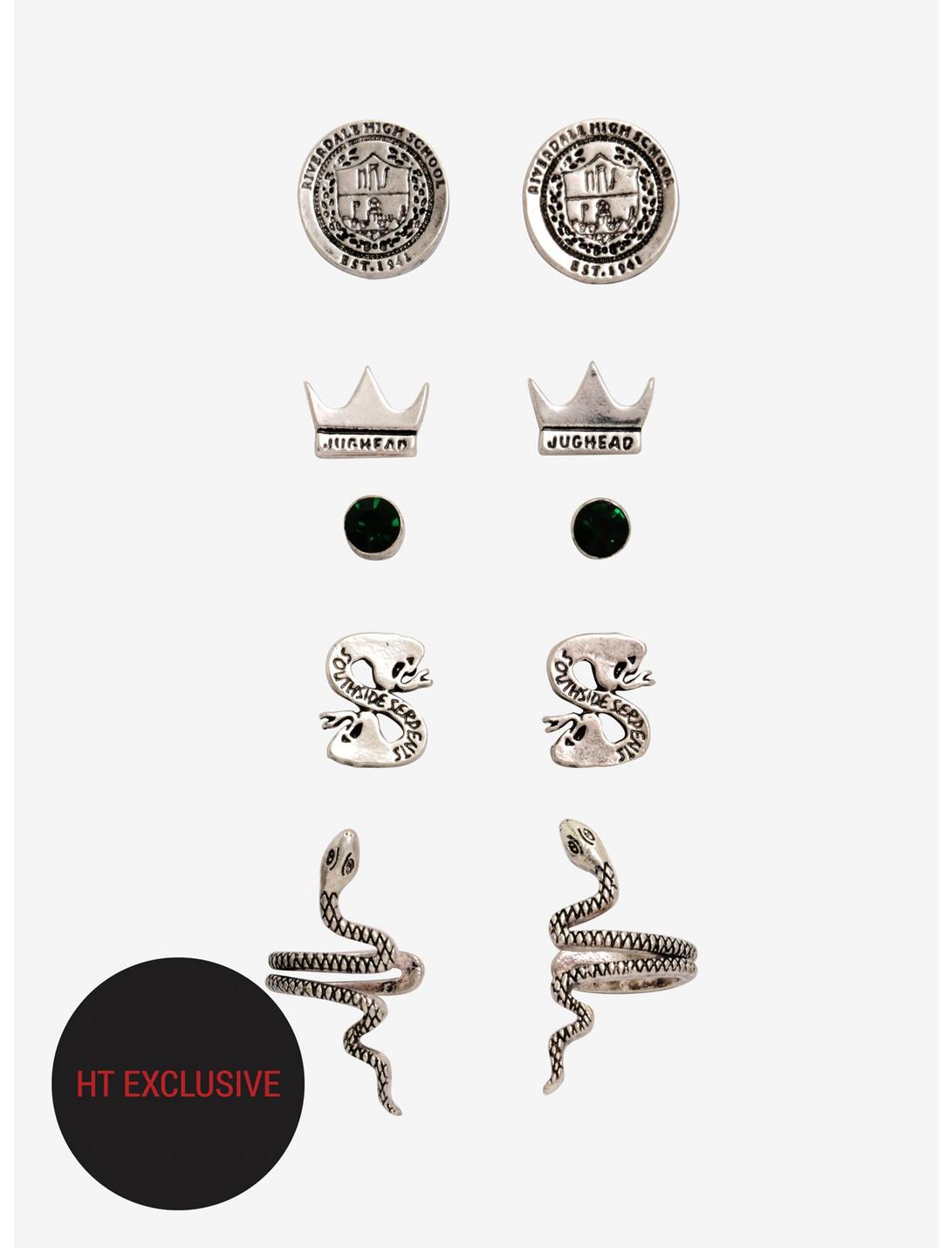 Riverdale Southside Serpents Earring Set Hot Topic Exclusive, , hi-res