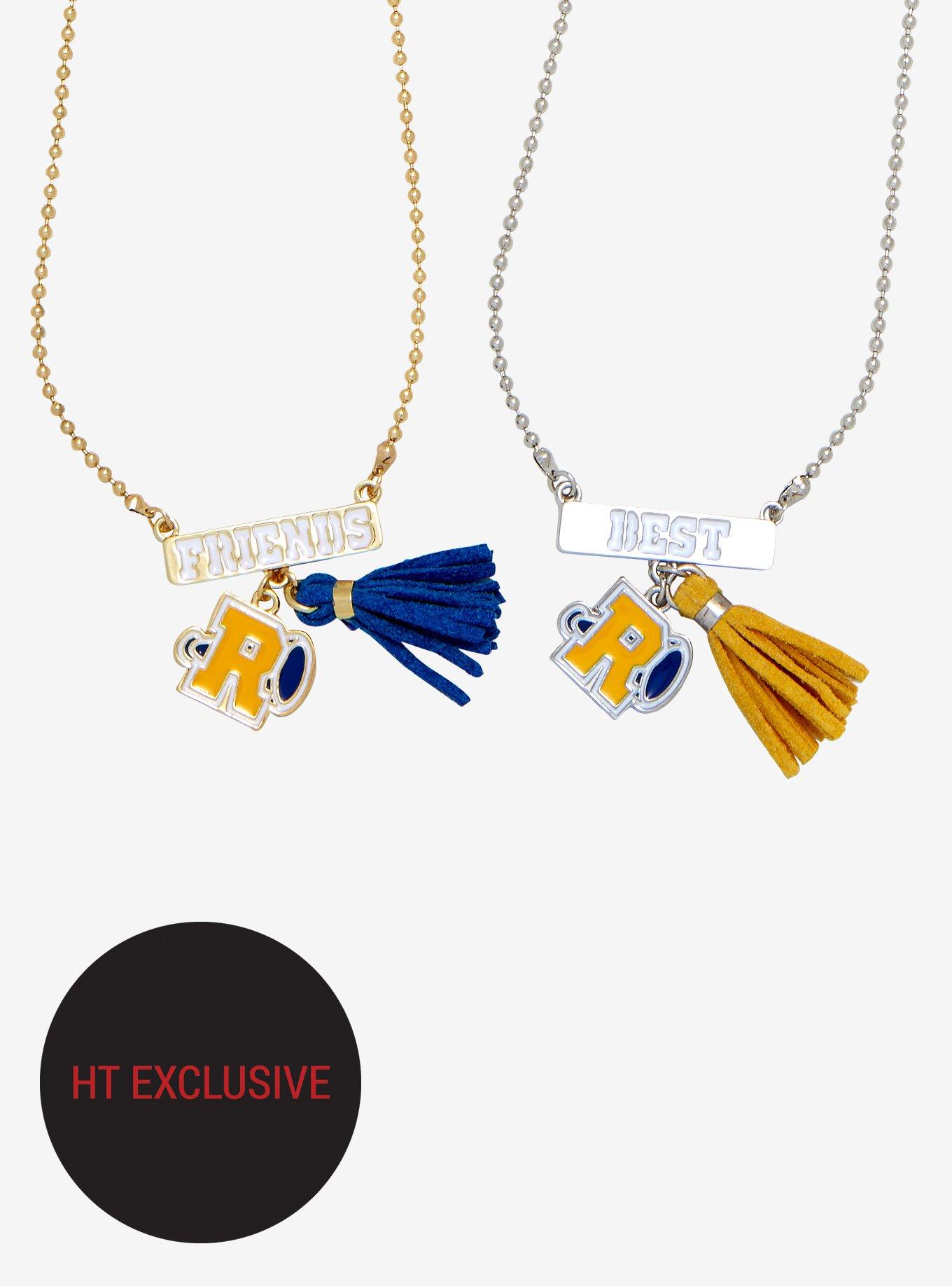 Riverdale Cheer Best Friend Necklace Set Hot Topic Exclusive, , hi-res