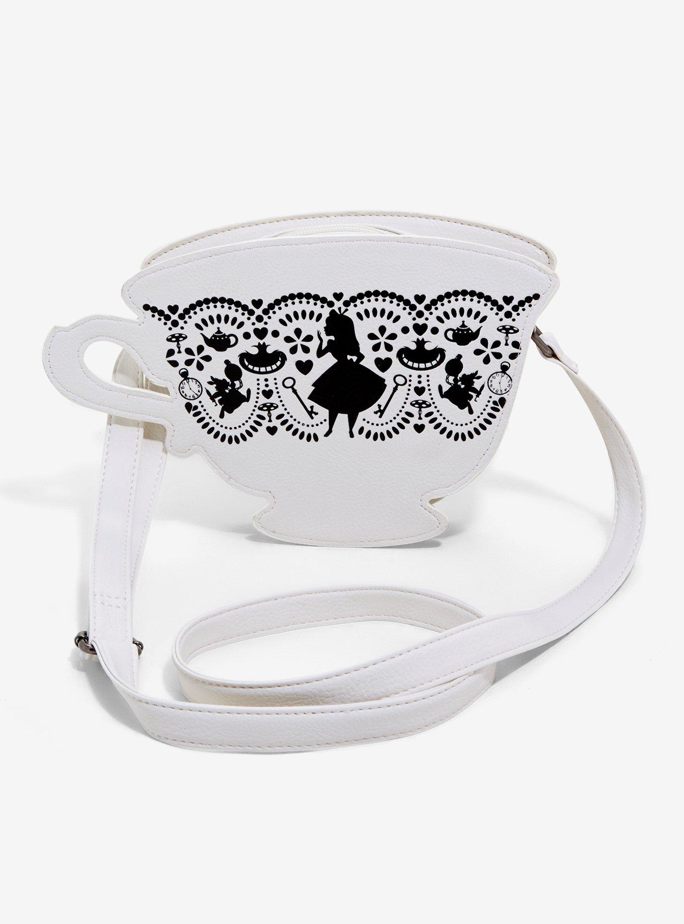 Disney Alice In Wonderland Teacup Crossbody Bag, , hi-res