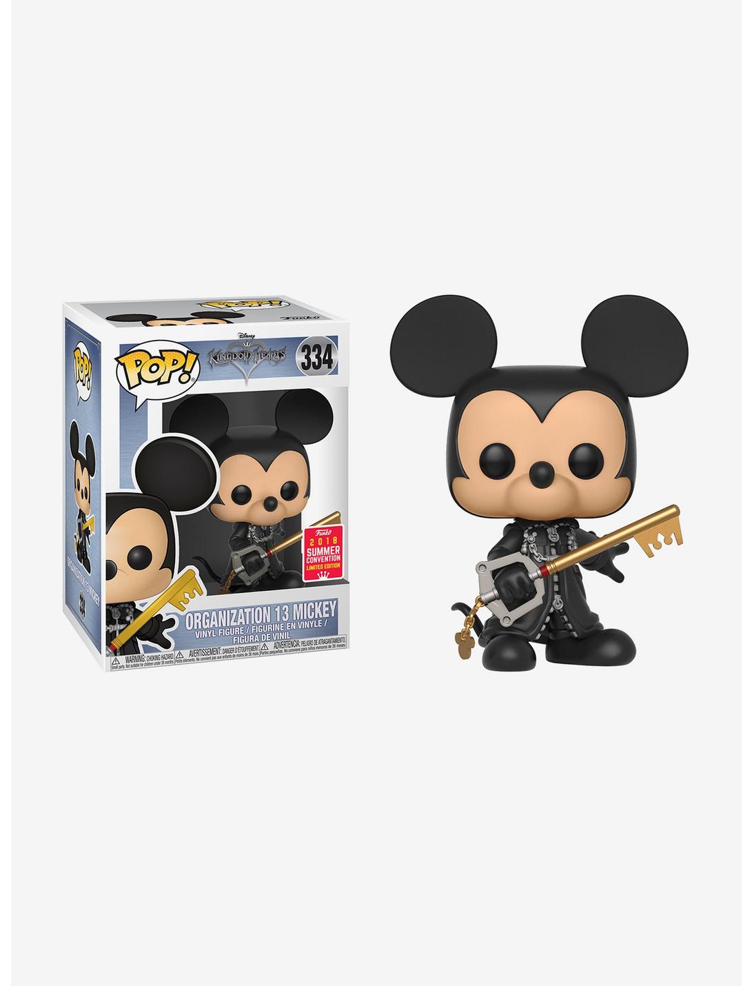 Funko Pop! Disney Kingdom Hearts Unhooded Organization 13 Mickey Mouse Vinyl Figure - 2018 Summer Convention Exclusive, , hi-res