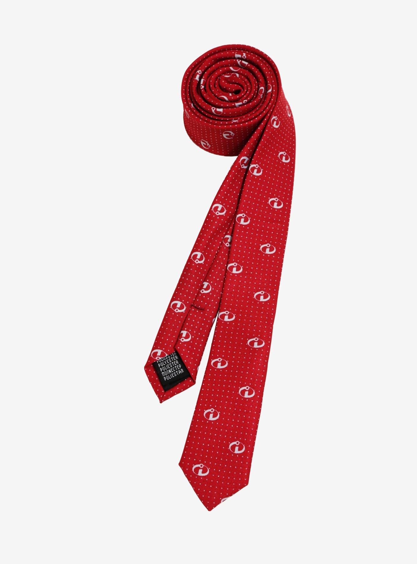 Disney Pixar The Incredibles Skinny Tie - BoxLunch Exclusive, , hi-res