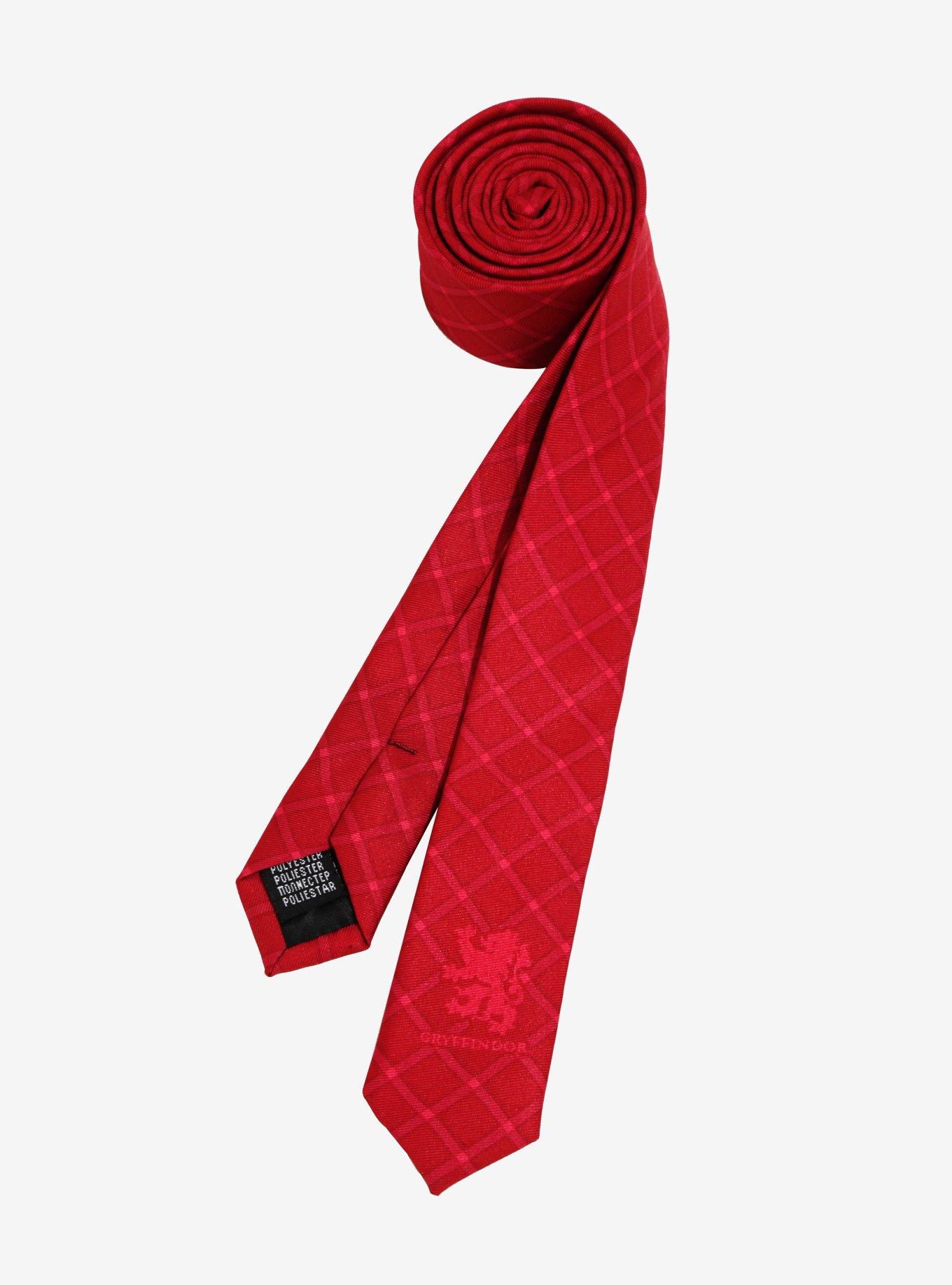 Harry Potter Gryffindor Sigil Skinny Tie, , hi-res