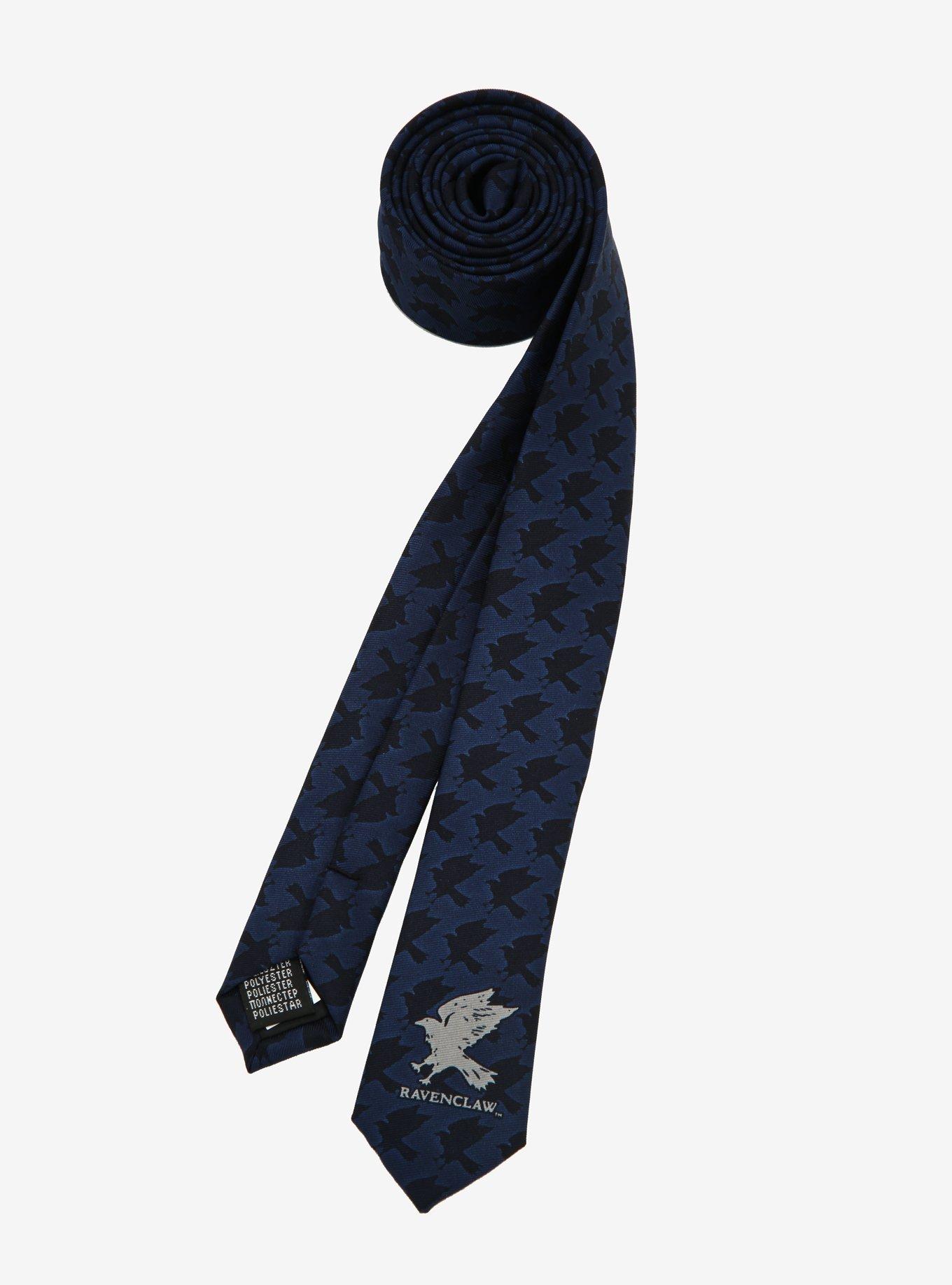 Harry Potter Ravenclaw Sigil Skinny Tie, , hi-res