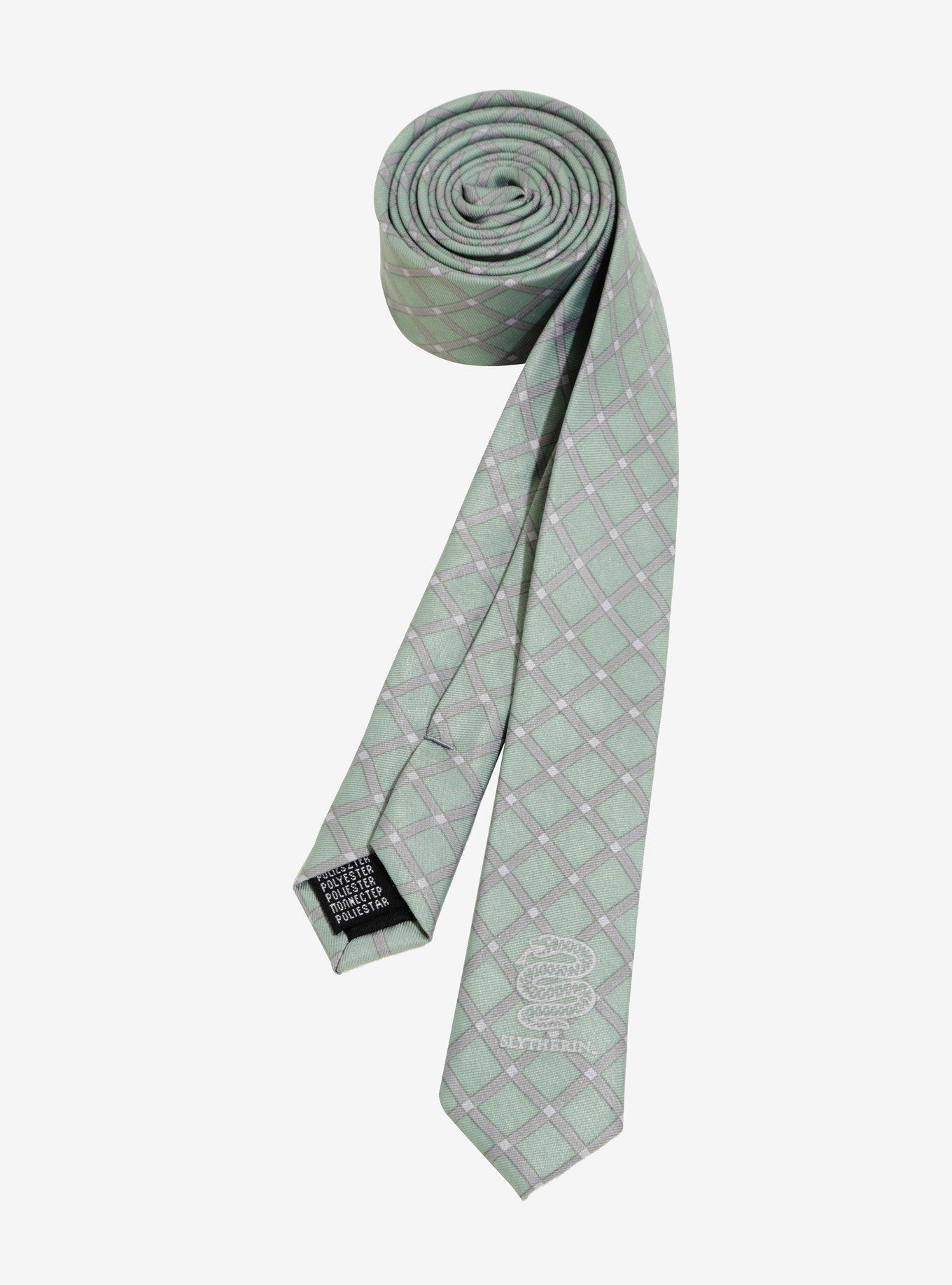 Harry Potter Slytherin Sigil Skinny Tie, , hi-res
