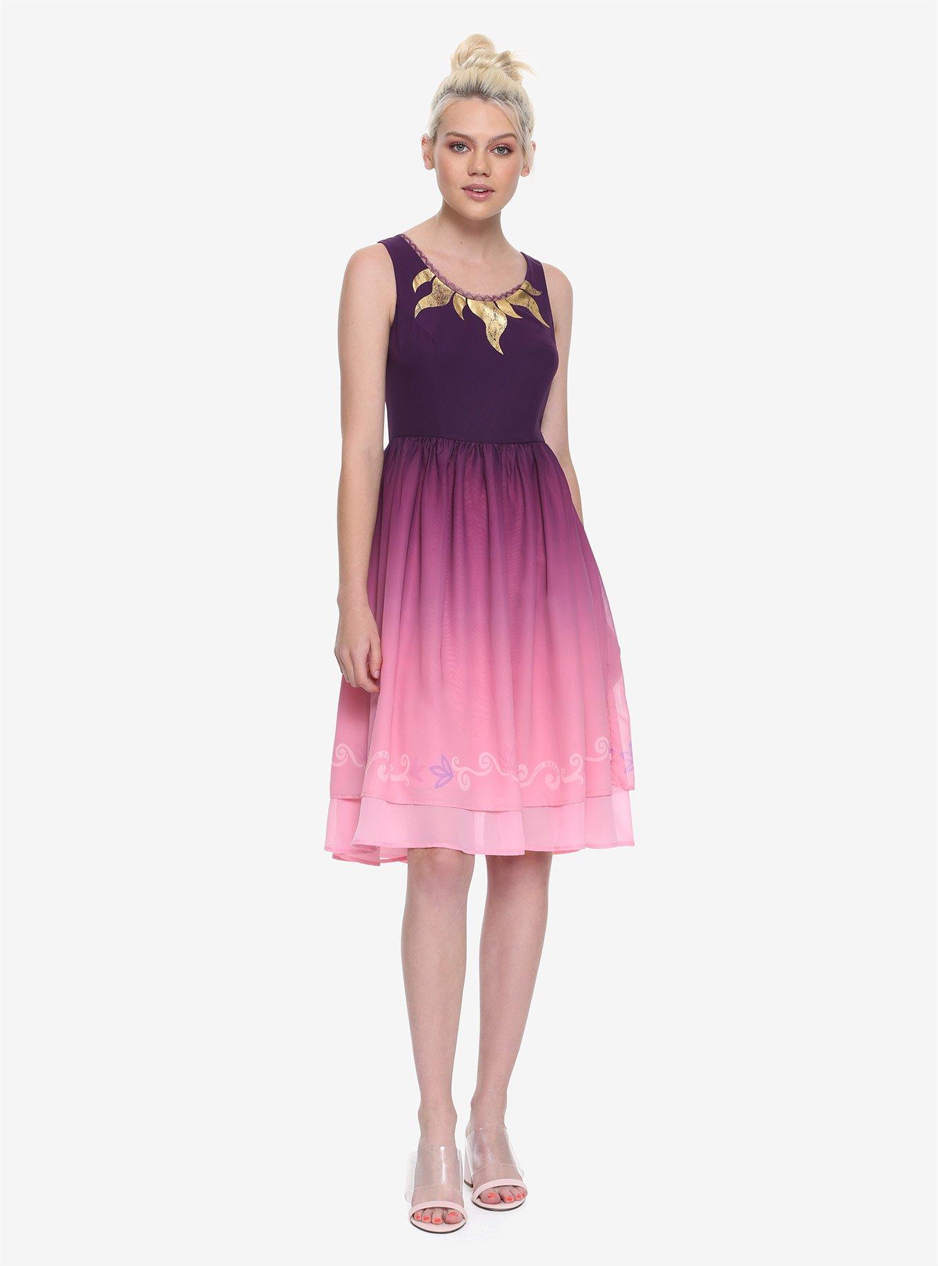 Destination Disney Tangled Ombré Dress, MULTI COLOR, hi-res