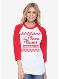 Disney Pixar Toy Story Checkered Womens Raglan - BoxLunch Exclusive, RED, hi-res