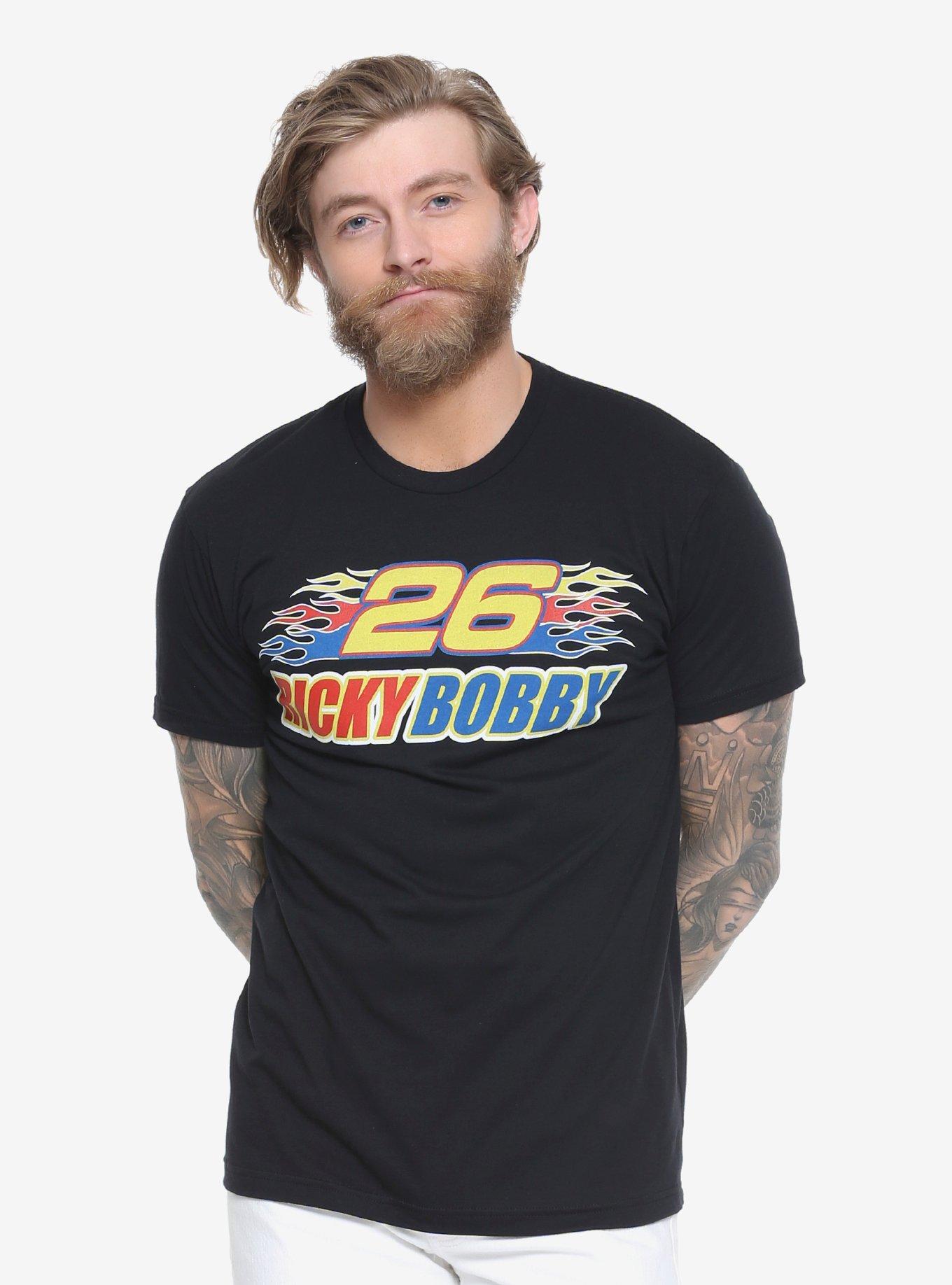 Talladega Nights: The Ballad of Ricky Bobby Vintage Style T-Shirt, BLACK, hi-res