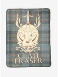 Outlander Clan Fraser Throw Blanket, , hi-res