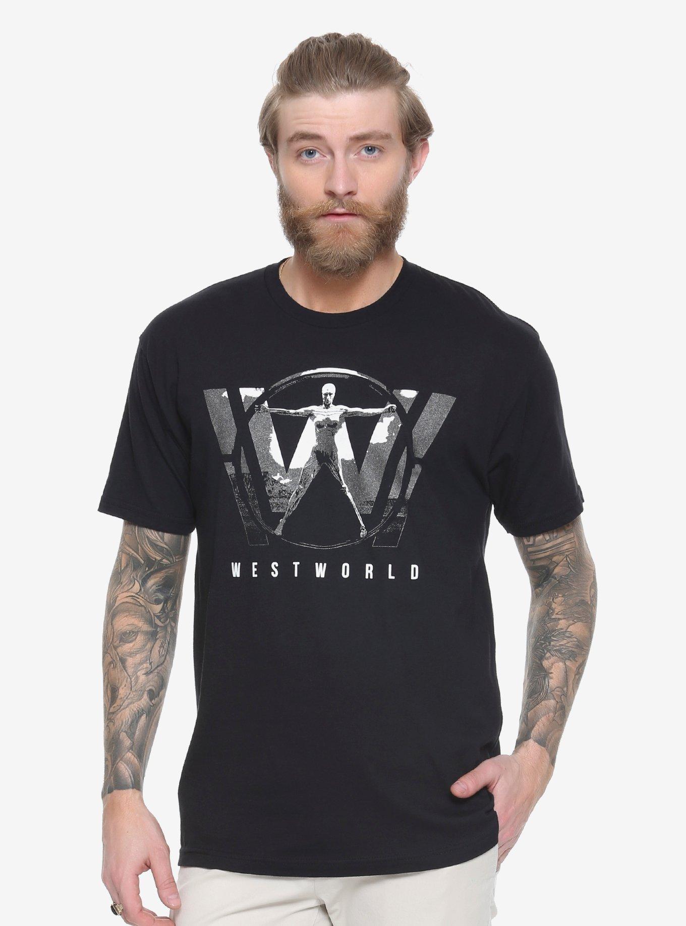 Westworld Logo T-Shirt - BoxLunch Exclusive, BLACK, hi-res