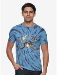 Disney Pixar Finding Nemo Turtle Current Tie Dye T-Shirt - BoxLunch Exclusive, BLUE, hi-res