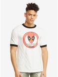 Marvel Deadpool X-Force Ringer T-Shirt - BoxLunch Exclusive, WHITE, hi-res