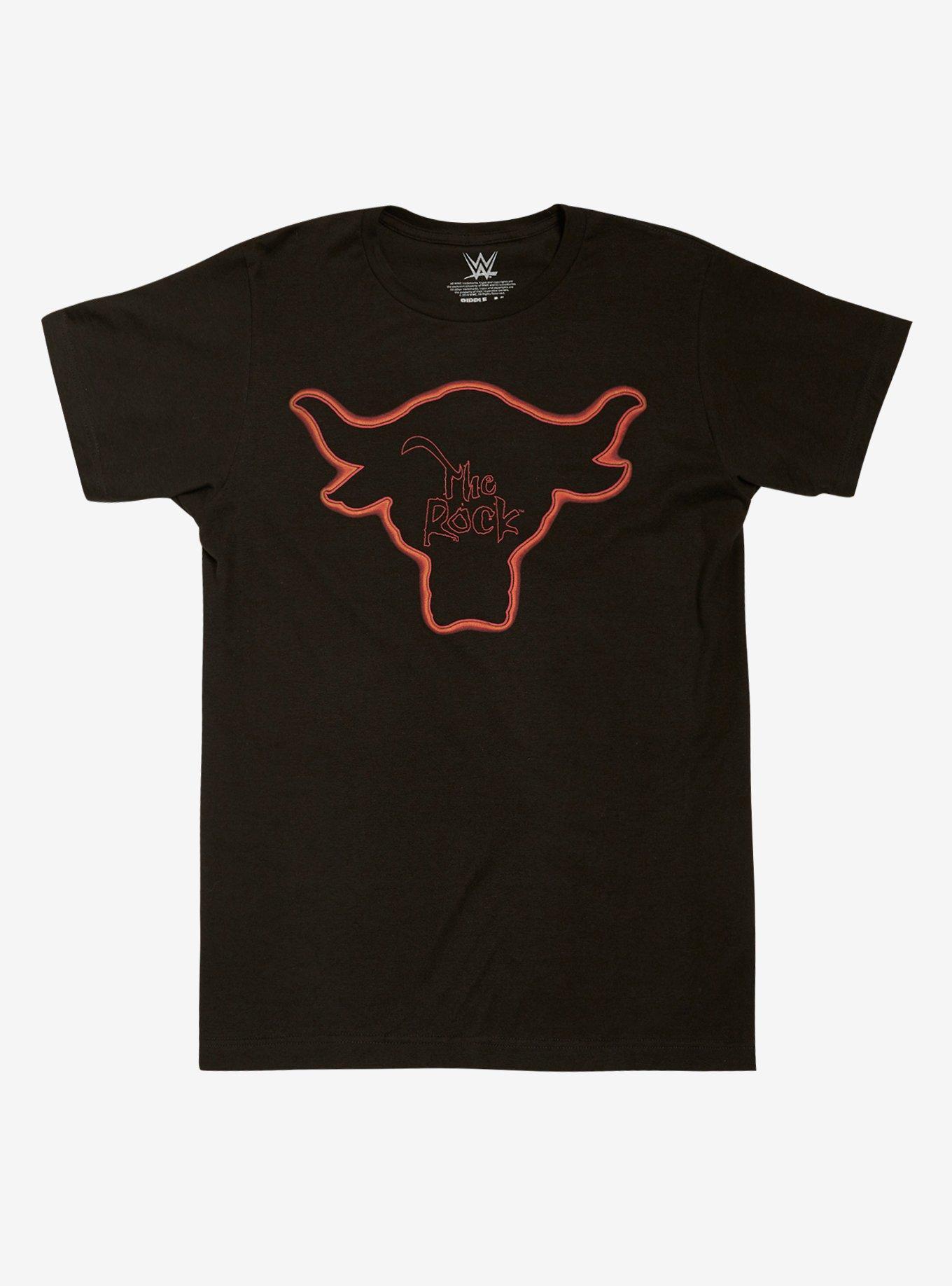 WWE The Rock T-Shirt, BLACK, hi-res