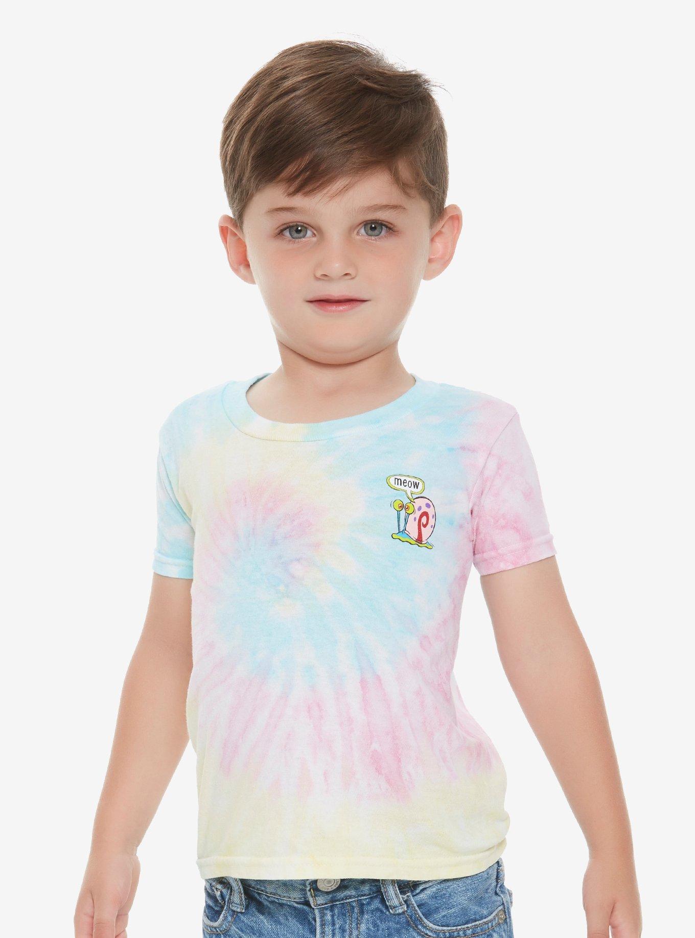 SpongeBob SquarePants Gary Tie-Dye Toddler Tee - BoxLunch Exclusive, MULTI, hi-res