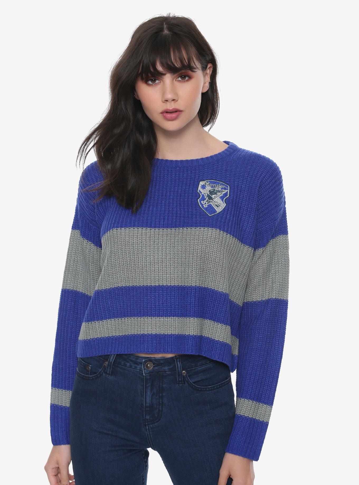 Harry Potter Ravenclaw Girls Quidditch Sweater, BLUE, hi-res