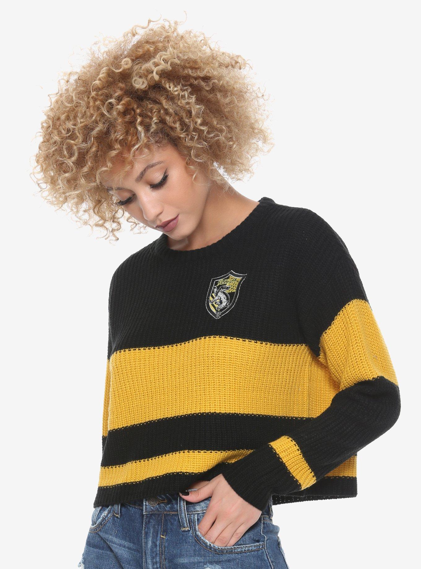 Harry potter hufflepuff quidditch sweater sale