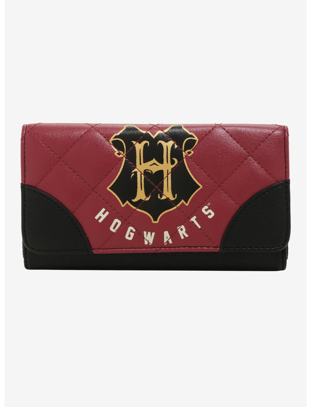 Harry Potter Hogwarts Quilted Flap Wallet, , hi-res