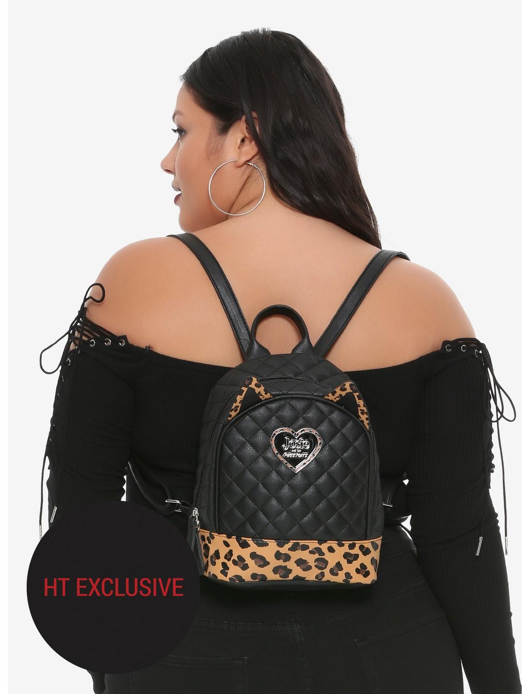 Riverdale Josie And The Pussycats Leopard Mini Backpack Hot Topic Exclusive, , hi-res