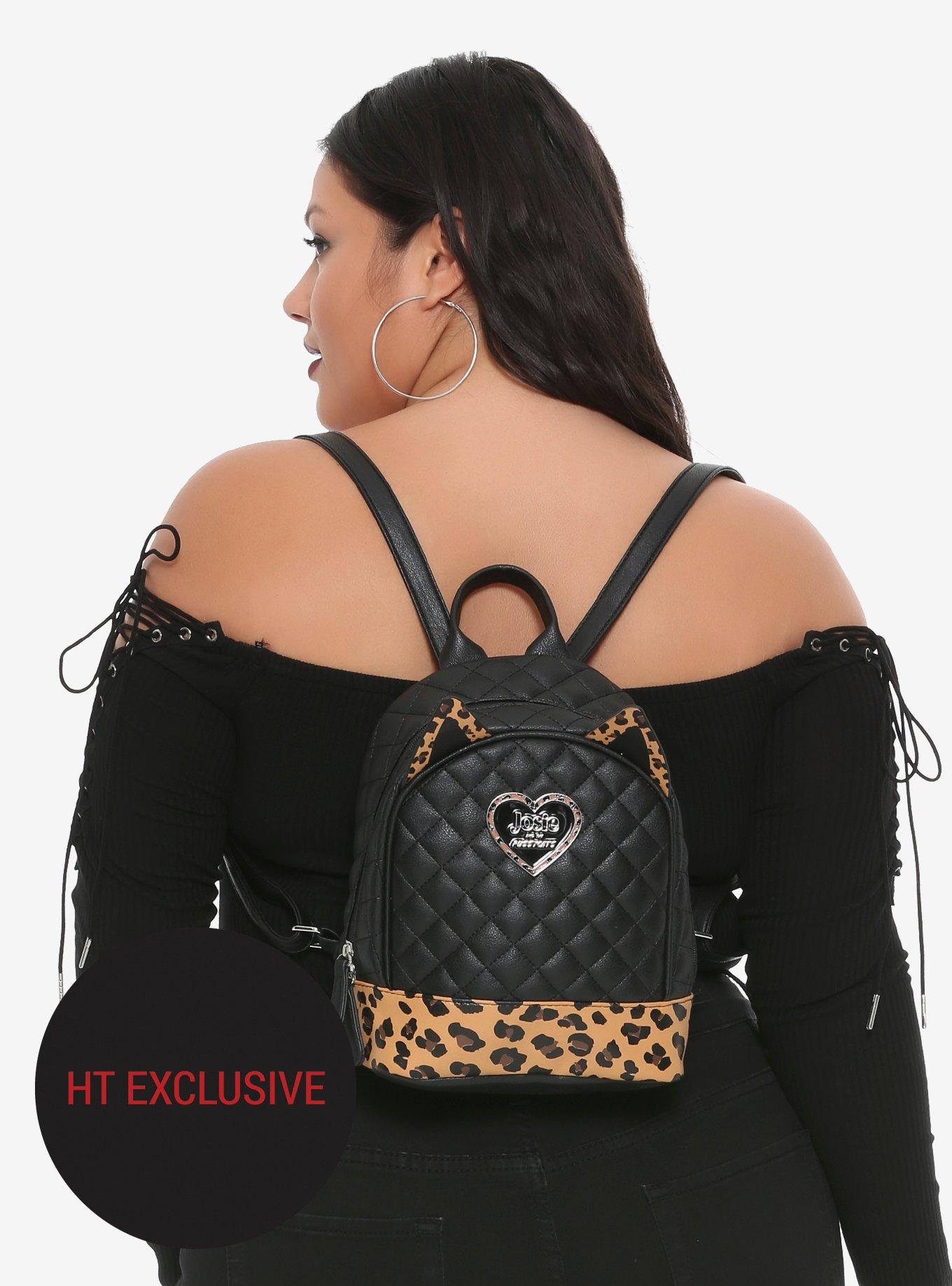 Riverdale Josie And The Pussycats Leopard Mini Backpack Hot Topic Exclusive, , hi-res