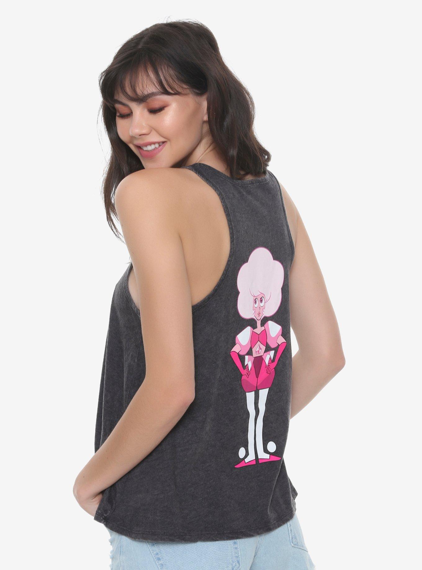 Steven Universe Pink Diamond Girls Tank Top, PINK, hi-res